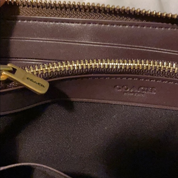 NWT Coach Signature Canvas and Leather Wallet - Picture 3 of 11